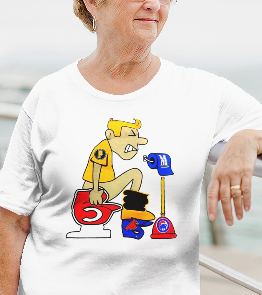 Pittsburgh Penguins Versus Montreal Canadiens Rivalry Humor T-Shirt