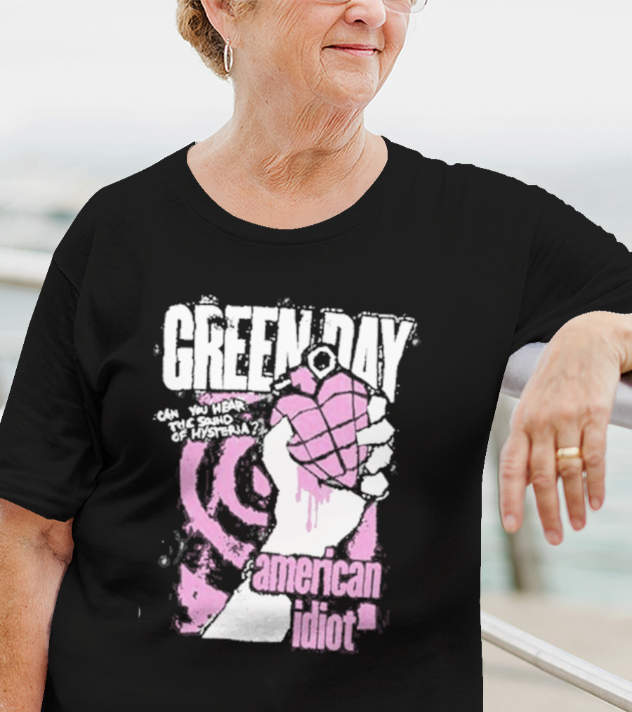 Green Day American Idiot Can You Hear The Sound Of Hysteria? T-Shirt