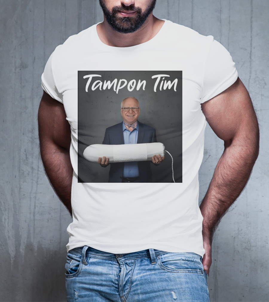 Johnny Midnight Tampon Tim Walz T-Shirt