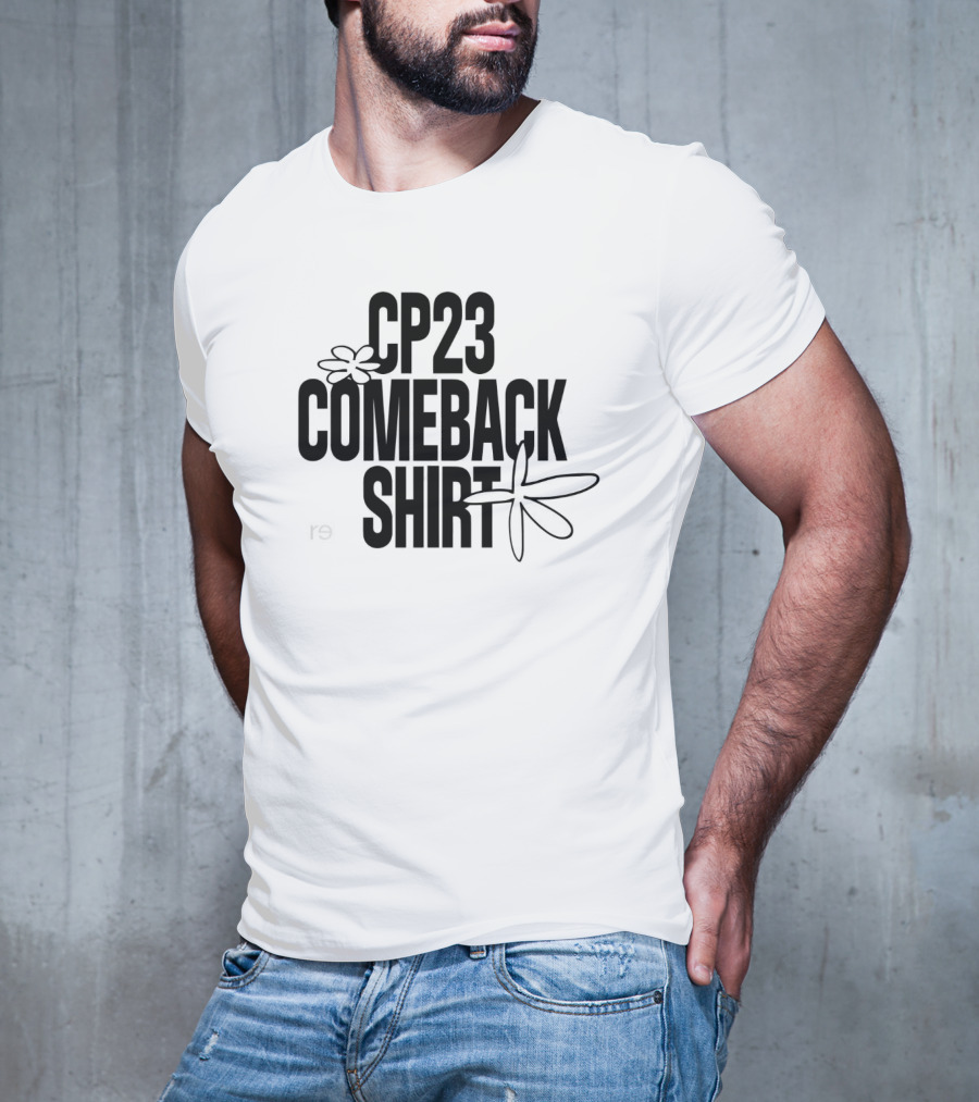 Re_Inc CP23 Comeback Shirt With Flower Accents T-Shirt