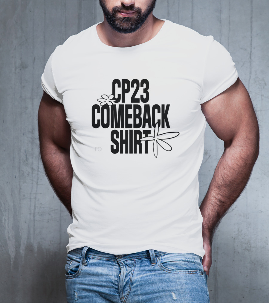 Re_Inc CP23 Comeback Shirt With Flower Accents T-Shirt