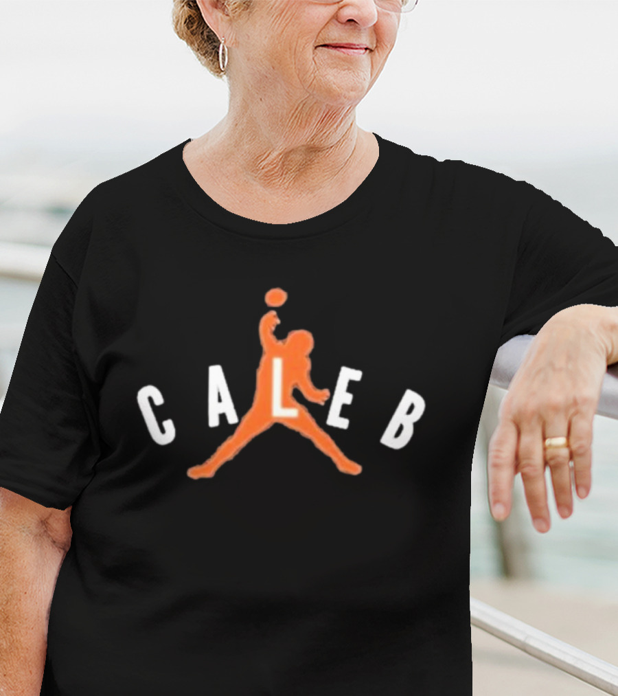 Caleb Williams Jumpman Chicago Bears T-Shirt