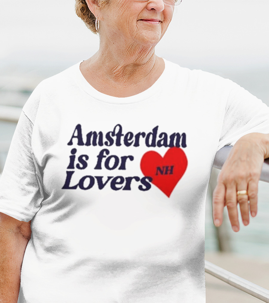 Amsterdam Is For Lovers NH Heart T-Shirt