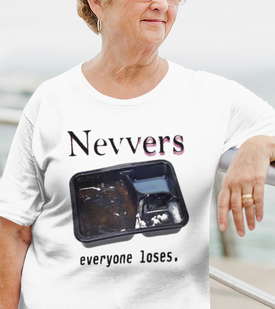 Nevvers Everyone Loses Empty Tray T-Shirt