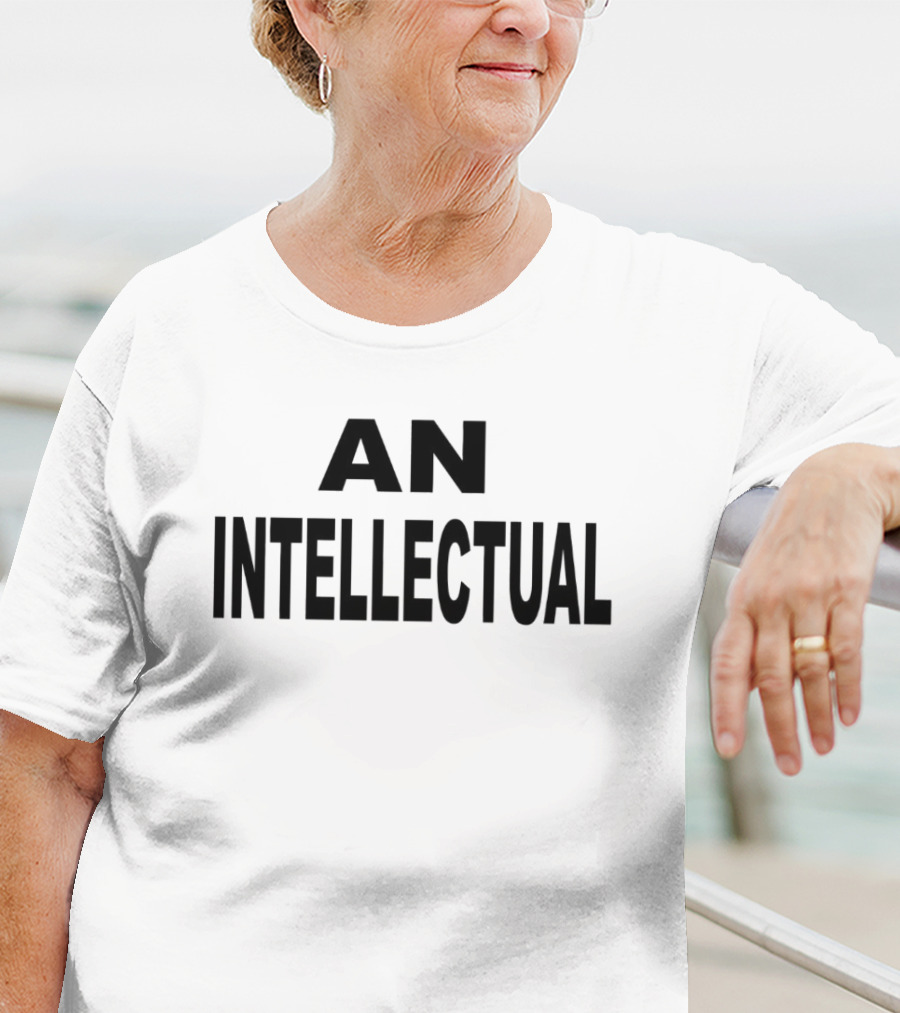 Ap0cene An Intellectual Black Text Concept T-Shirt