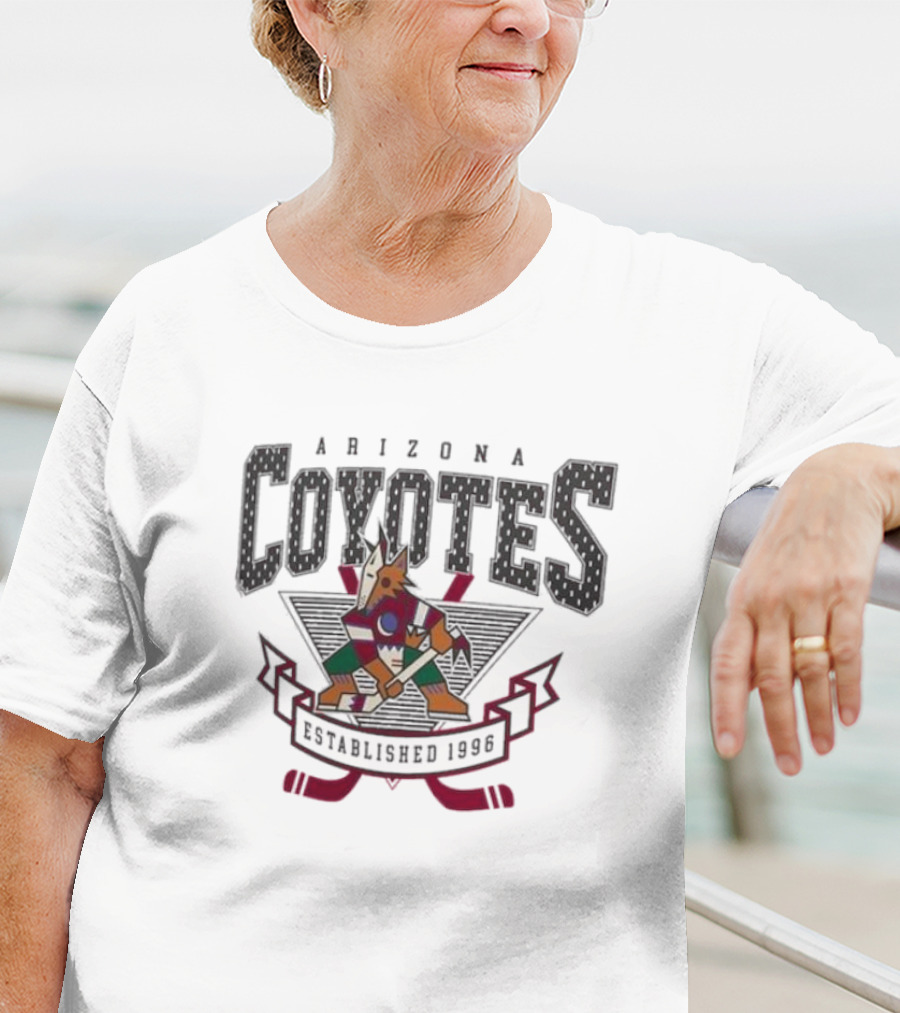 Arizona Coyotes Established 1996 Hockey Team T-Shirt