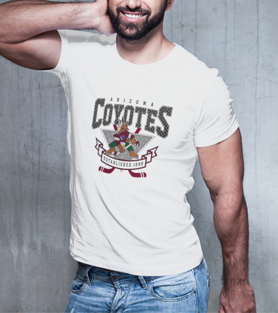 Arizona Coyotes Established 1996 Hockey Team T-Shirt