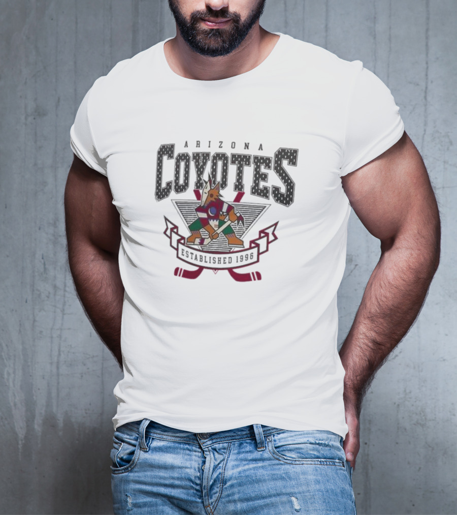 Arizona Coyotes Established 1996 Hockey Team T-Shirt