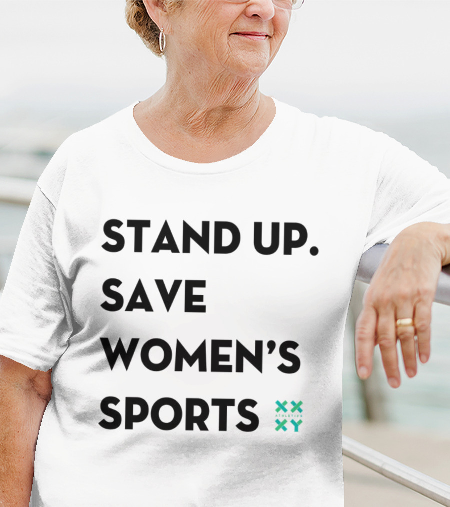 Stand Up Save Women’s Sports Jennifer Sey Xx Xy Athletics T-Shirt