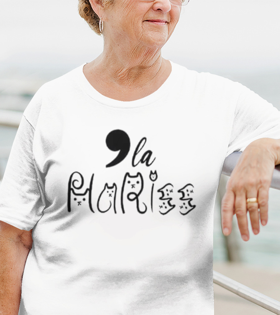 Comma La Cat Faces Mariss T-Shirt