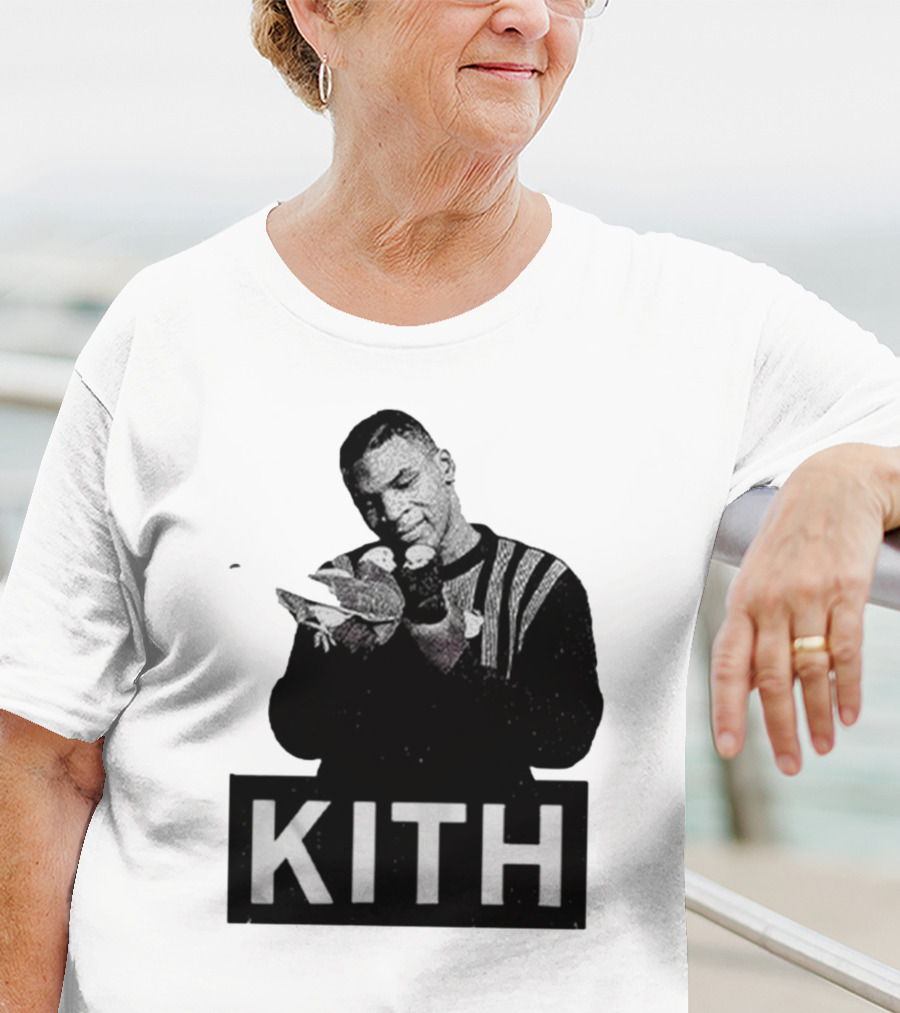 Mike Tyson Kith Now Meme With Pigeons T-Shirt