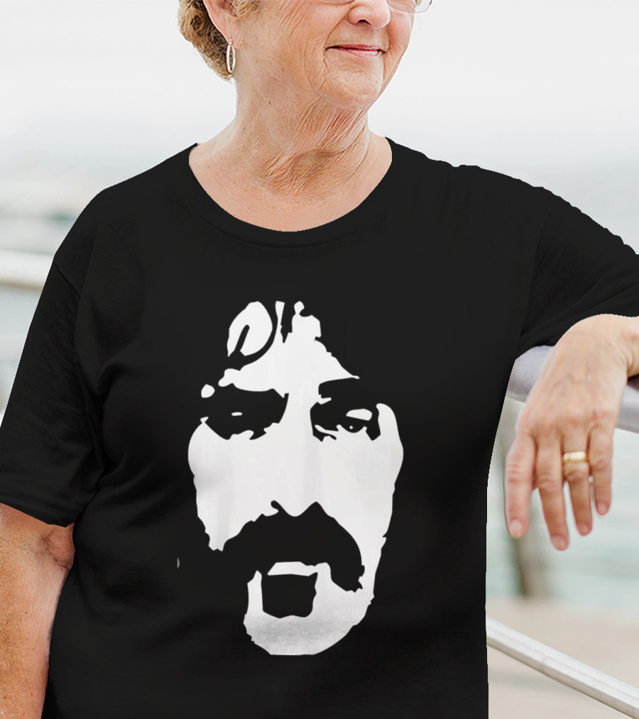 Scott Ritter Frank Zappa Monochrome Face T-Shirt
