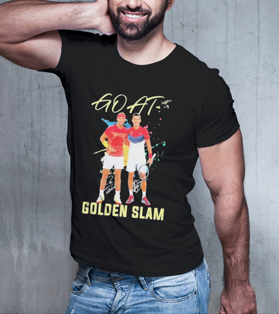 GOAT Golden Slam Tennis Signature T-Shirt