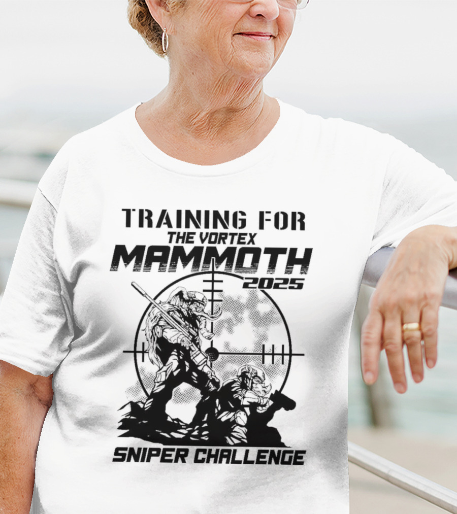 Training For The Vortex Mammoth 2025 Sniper Challenge With Tactical T-Shirt