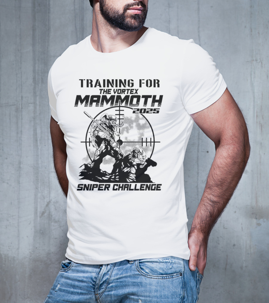 Training For The Vortex Mammoth 2025 Sniper Challenge With Tactical T-Shirt