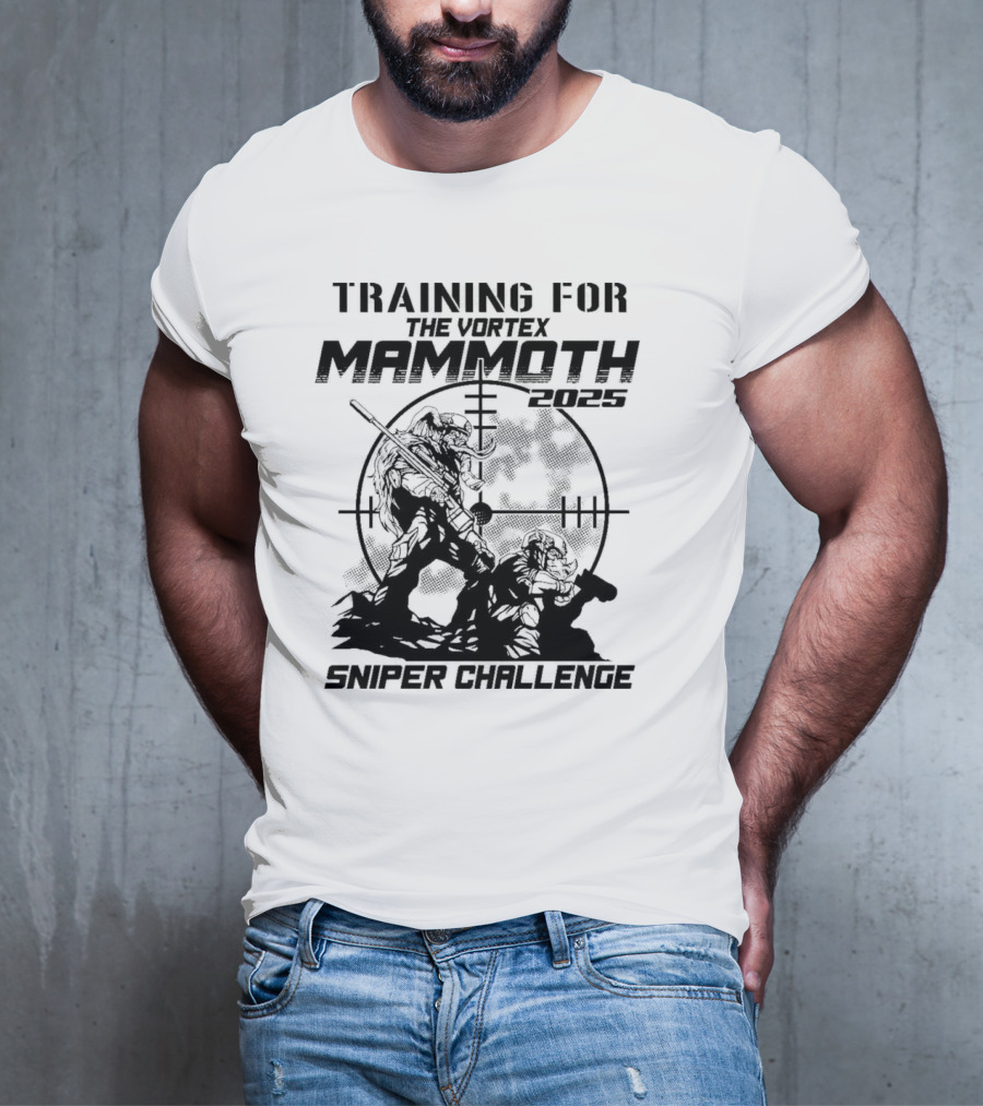 Training For The Vortex Mammoth 2025 Sniper Challenge With Tactical T-Shirt