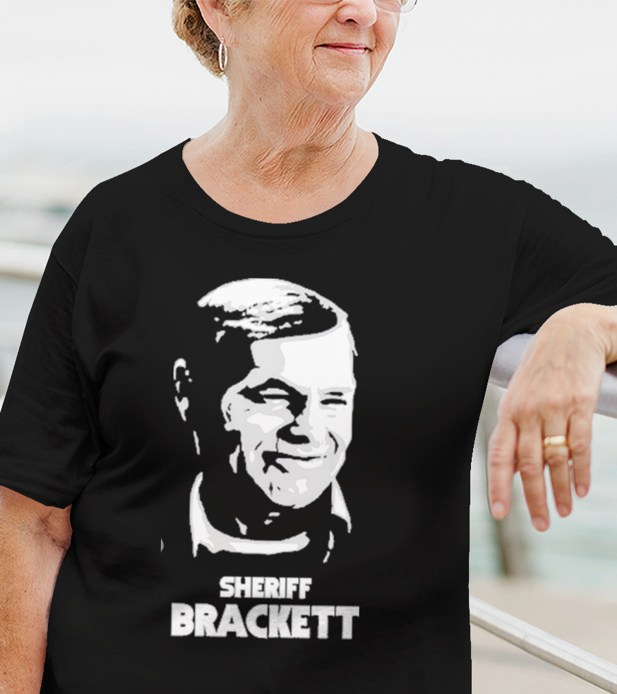 Sheriff Brackett Fright Rags Monochrome T-Shirt