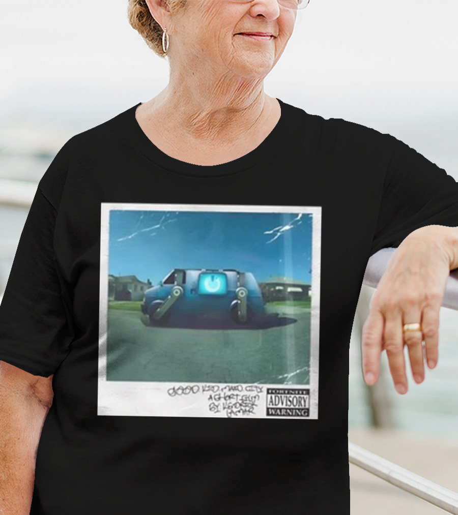 Funnyahhtees Good Kid M.A.A.D City Reboot Van Parental Advisory Kendrick Lamar T-Shirt