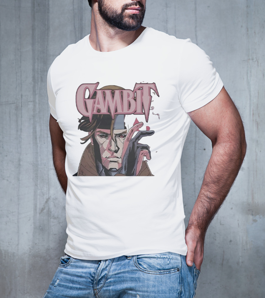 Gambit X-men Iconic Superhero Character T-Shirt
