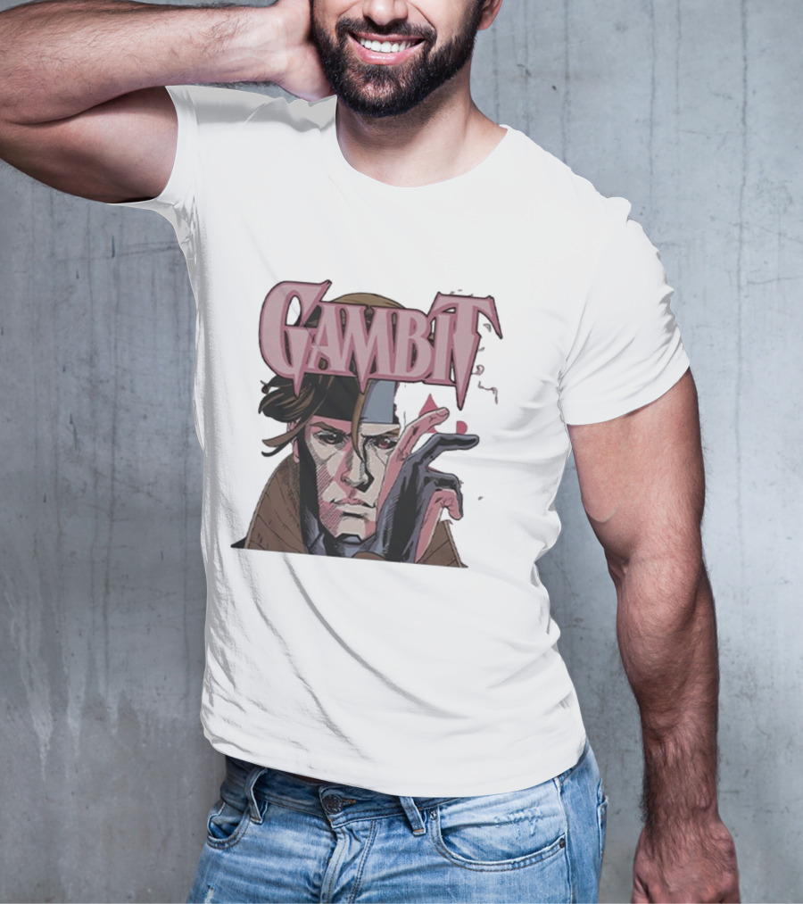 Gambit X-men Iconic Superhero Character T-Shirt