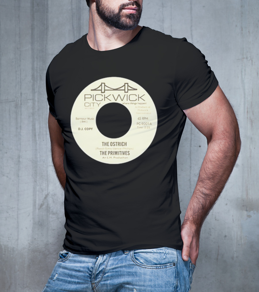 Pickwick City The Ostrich The Primitives 45 RPM T-Shirt