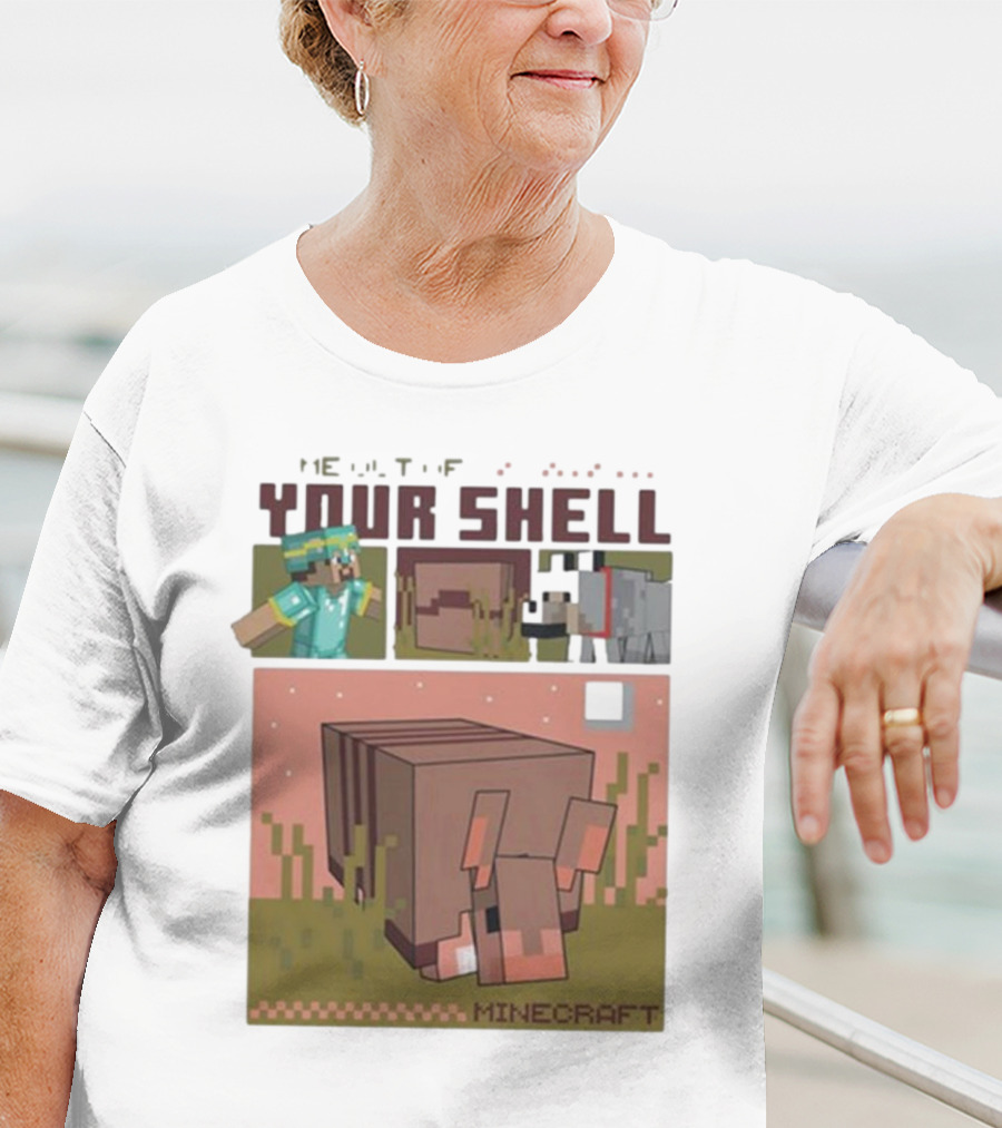 Minecraft New Come Out Of Your Shell T-Shirt