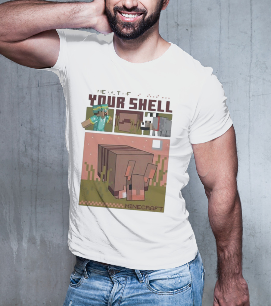 Minecraft New Come Out Of Your Shell T-Shirt