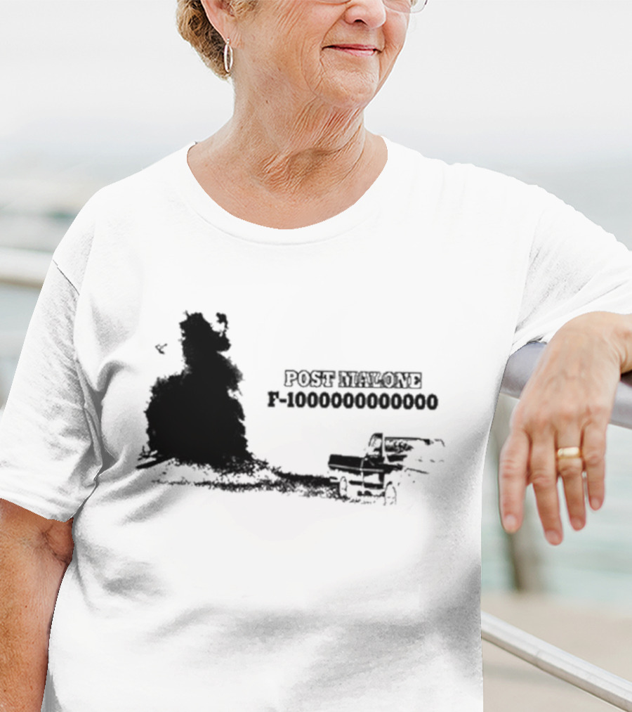 Post Malone F-1000000000000 Yellow Truck Scene T-Shirt