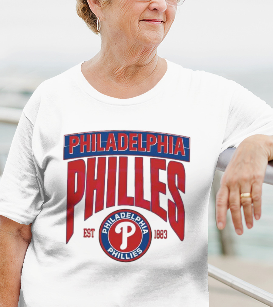 Philadelphia Phillies Est. 1883 Vintage Baseball T-Shirt
