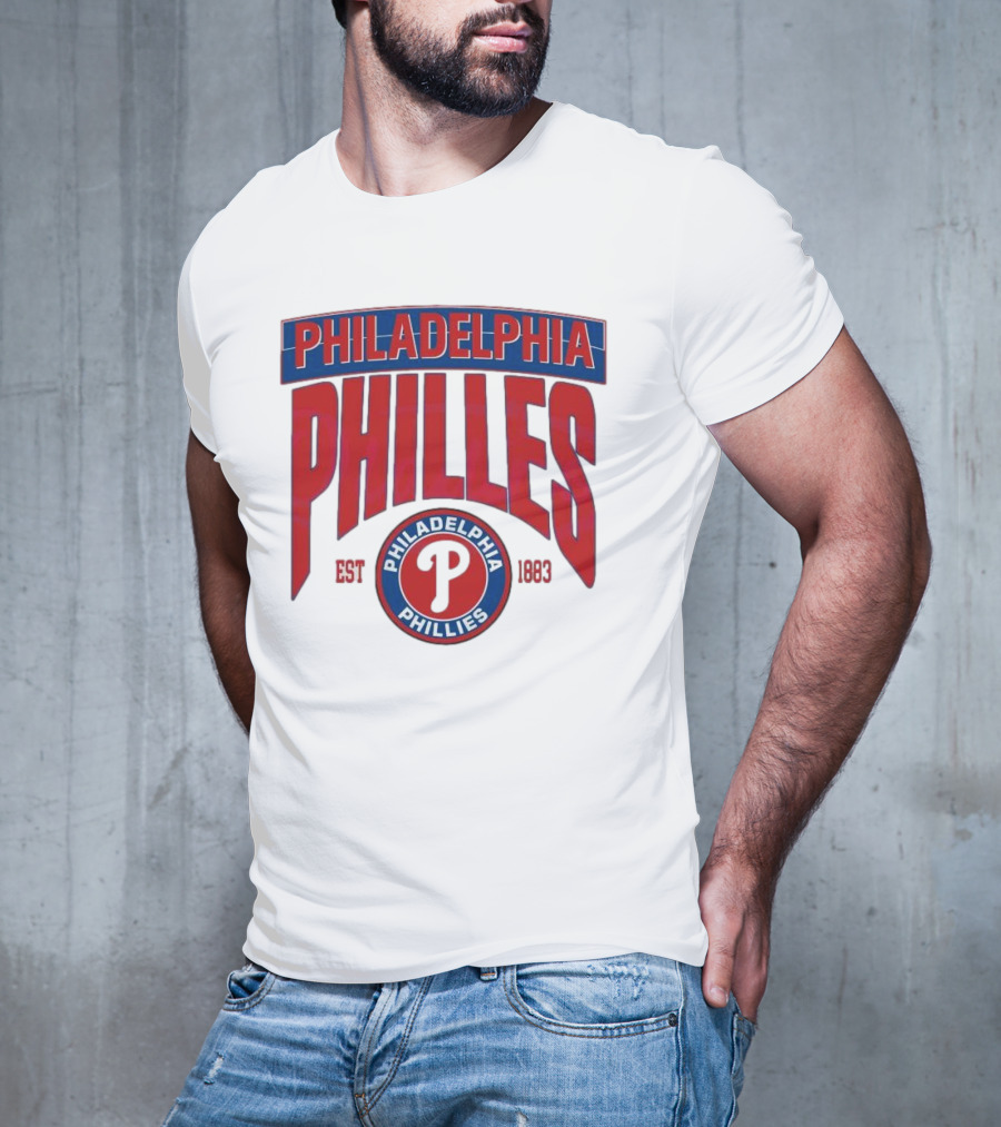 Philadelphia Phillies Est. 1883 Vintage Baseball T-Shirt