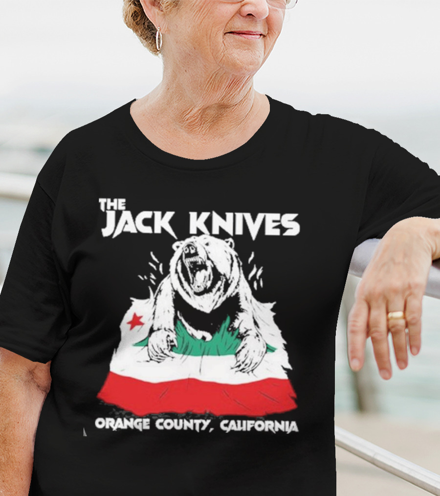 The Jack Knives Bear Orange County California T-Shirt