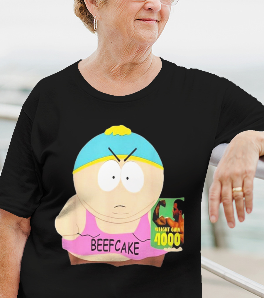 Eric Cartman Beefcake Weight Gain 4000 Promotion 2000 T-Shirt