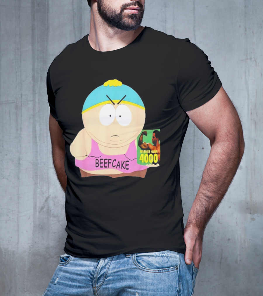 Eric Cartman Beefcake Weight Gain 4000 Promotion 2000 T-Shirt