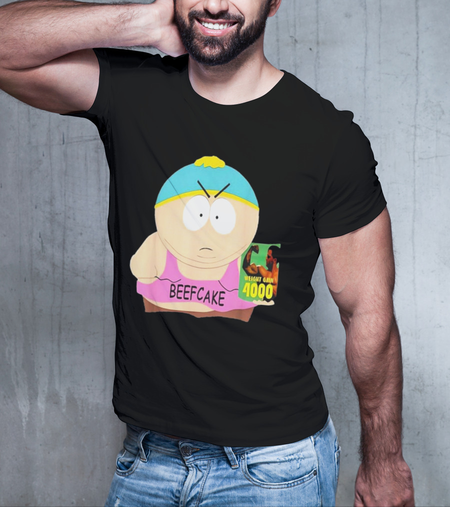 Eric Cartman Beefcake Weight Gain 4000 Promotion 2000 T-Shirt