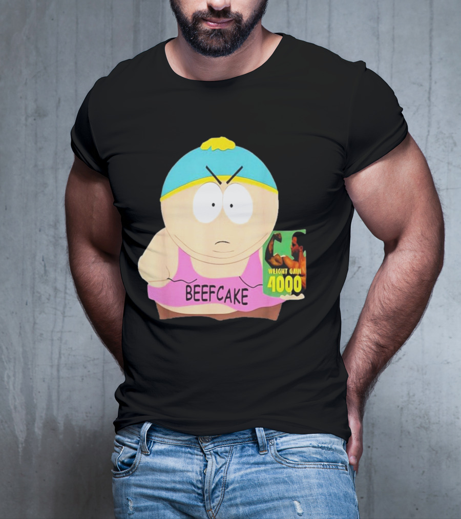 Eric Cartman Beefcake Weight Gain 4000 Promotion 2000 T-Shirt