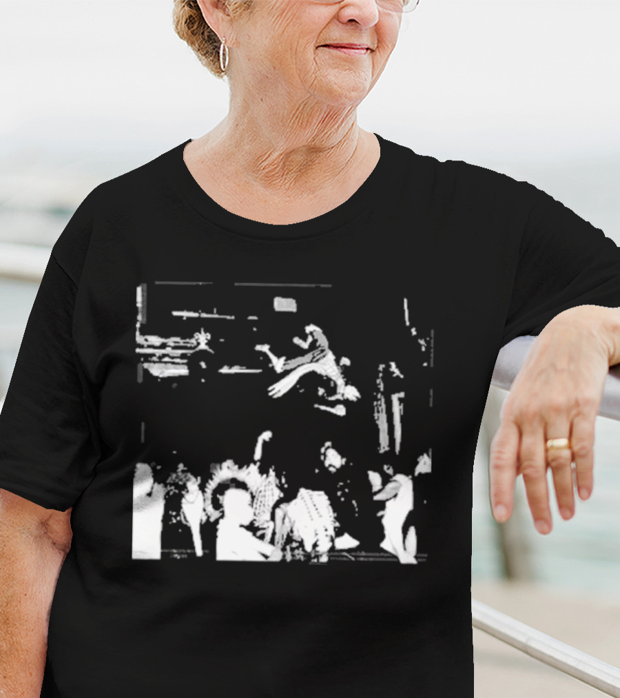 Funny Ahh Tees Luffy X Die Lit Crowd Jumping Scene T-Shirt