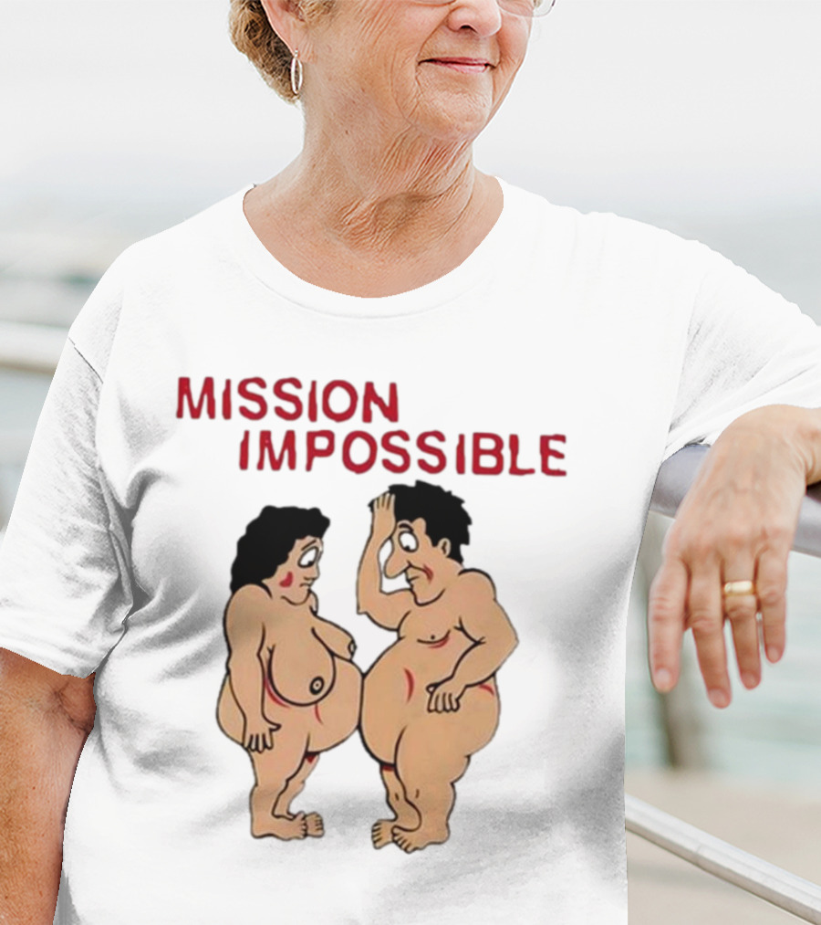 MISSION IMPOSSIBLE Comic Parody Retro Humor T-Shirt