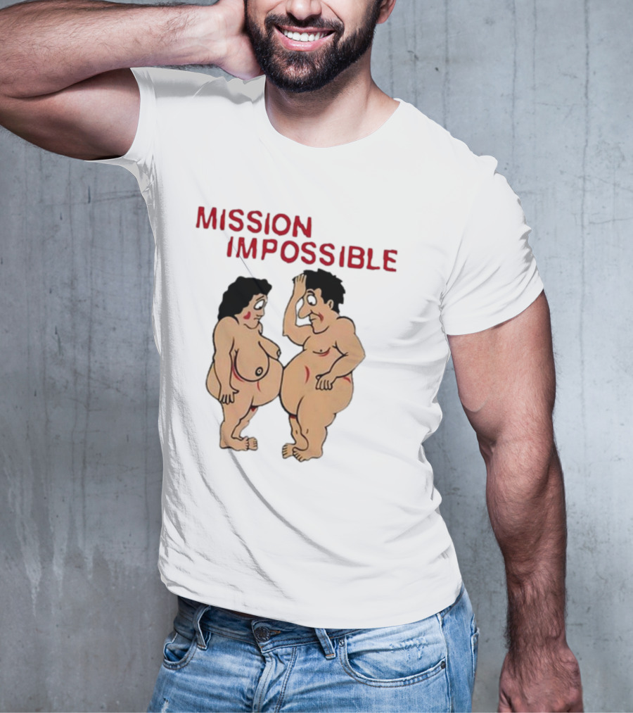 MISSION IMPOSSIBLE Comic Parody Retro Humor T-Shirt