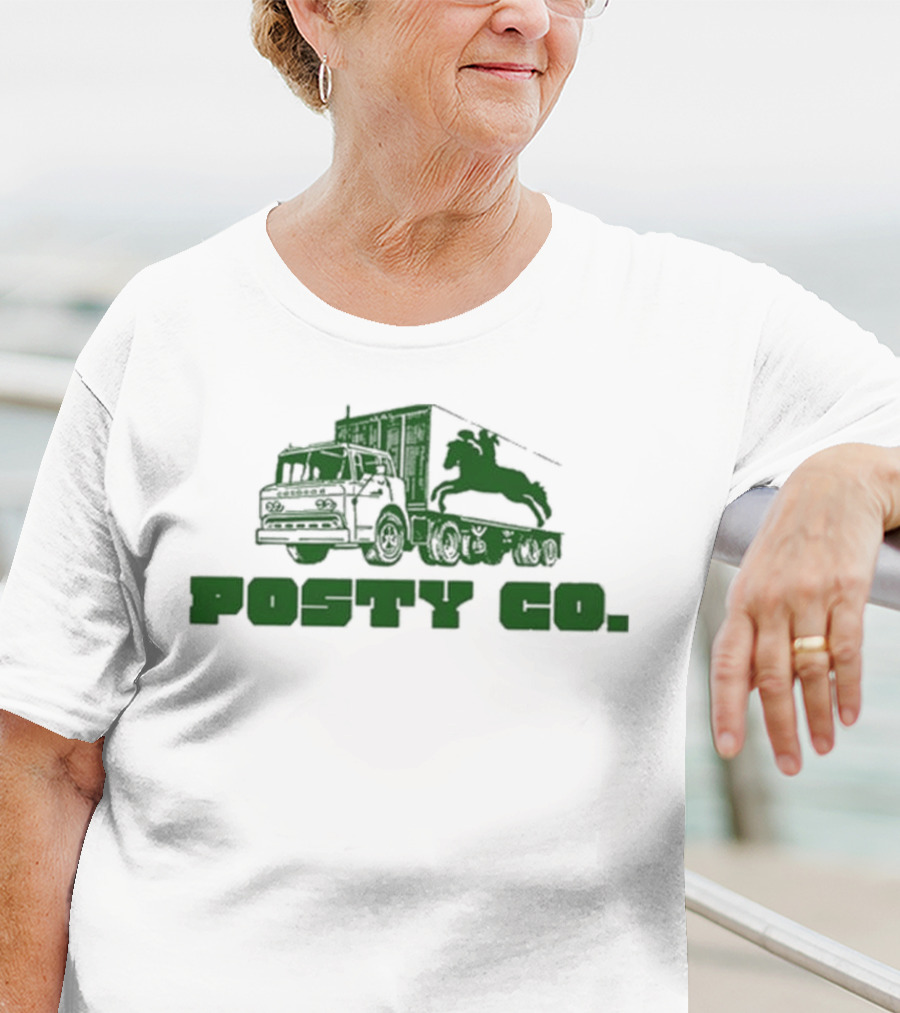 Post Malone F1 Posty Co. Horse Truck Trillion Thermal T-Shirt