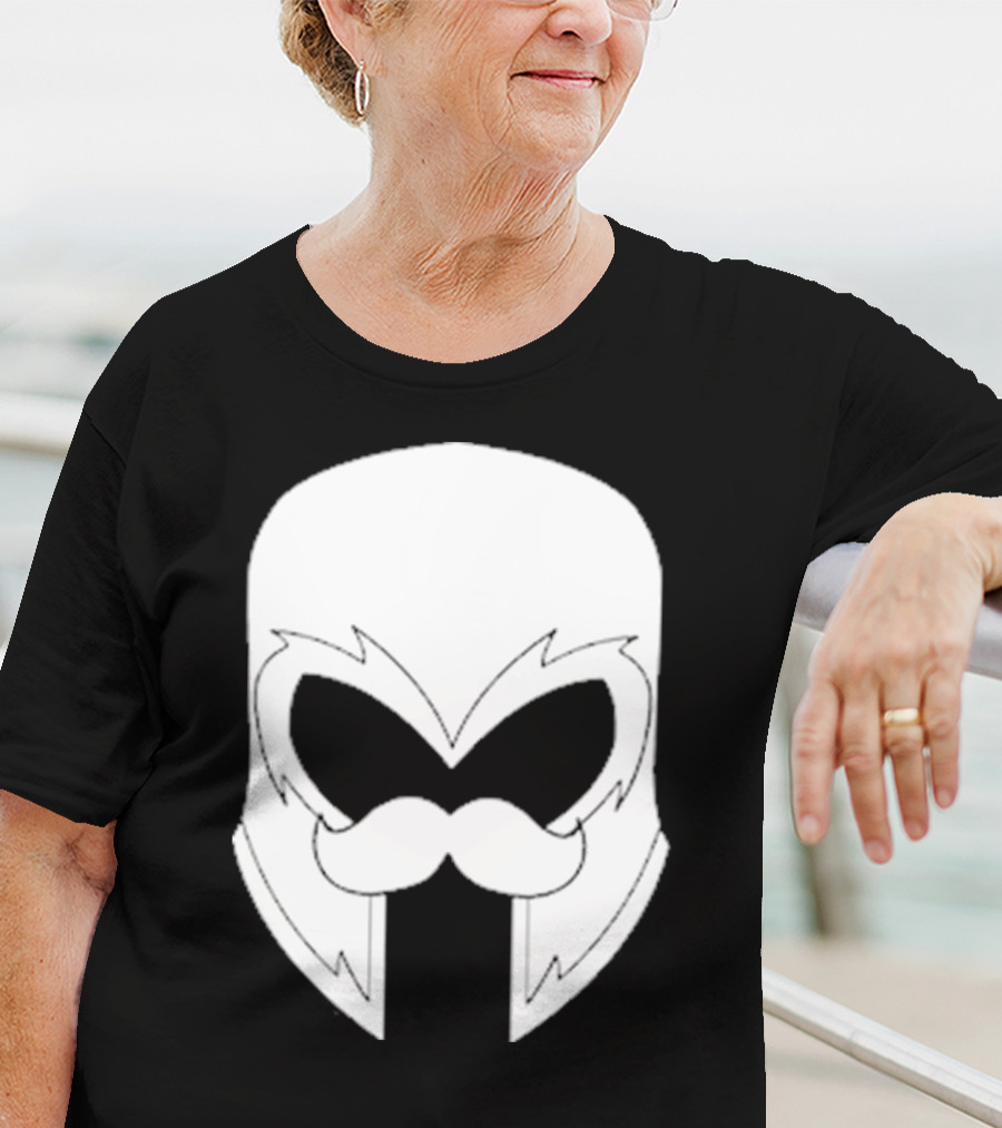Remix’D Curleh Mustache Wolverine Mask T-Shirt