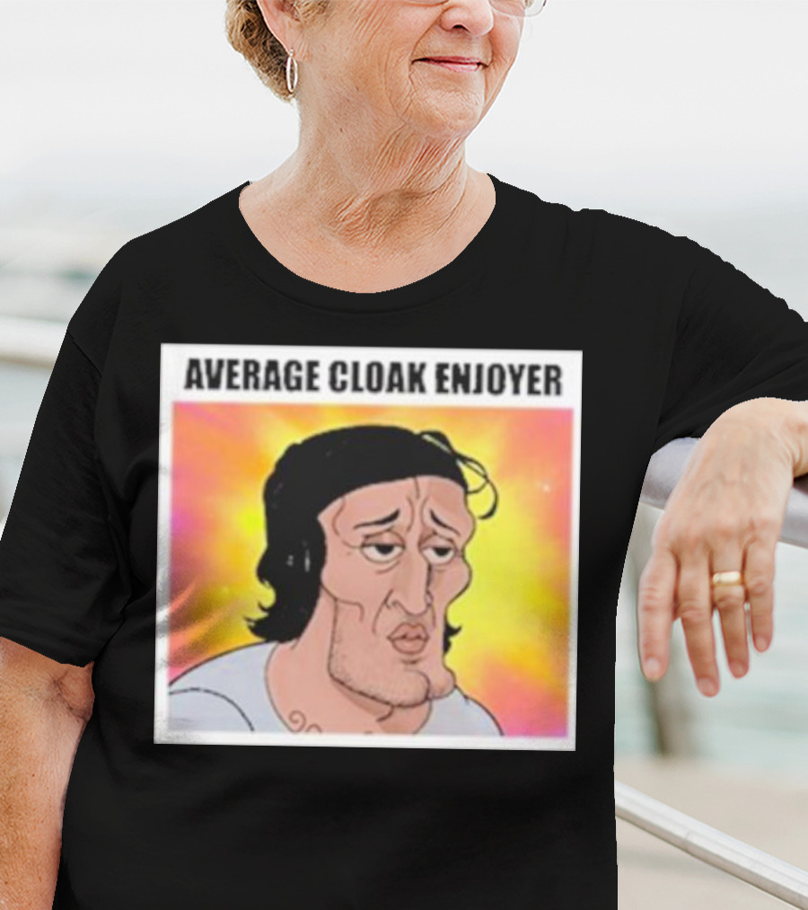 Average Cloak Enjoyer Parody Meme Comic T-Shirt