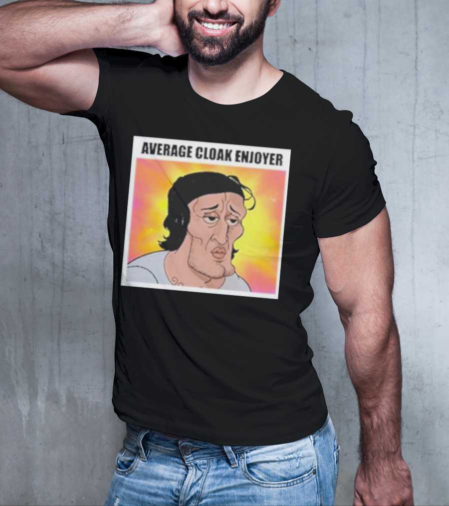 Average Cloak Enjoyer Parody Meme Comic T-Shirt
