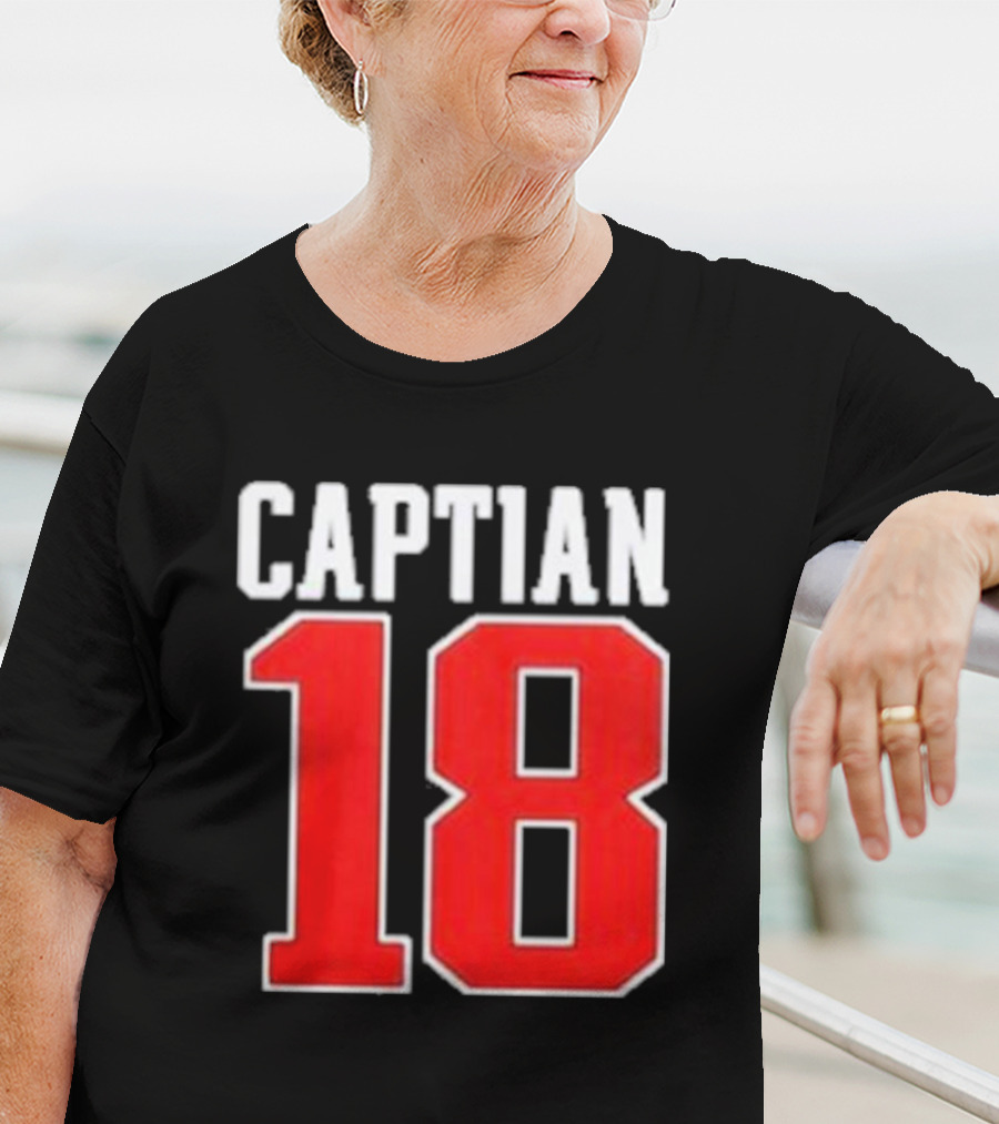 Captain 18 The Patriots Coach T-Shirt