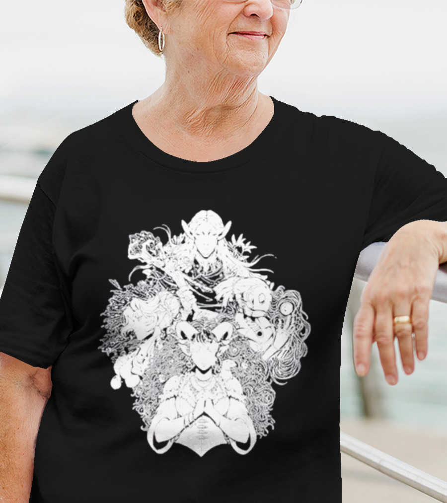 Critical Role Healing Party Characters T-Shirt