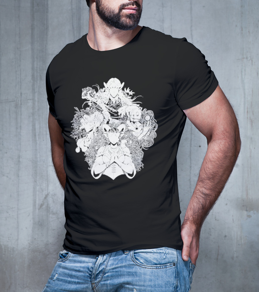 Critical Role Healing Party Characters T-Shirt