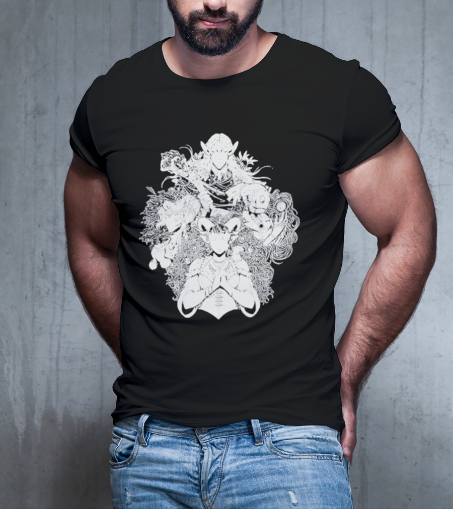 Critical Role Healing Party Characters T-Shirt