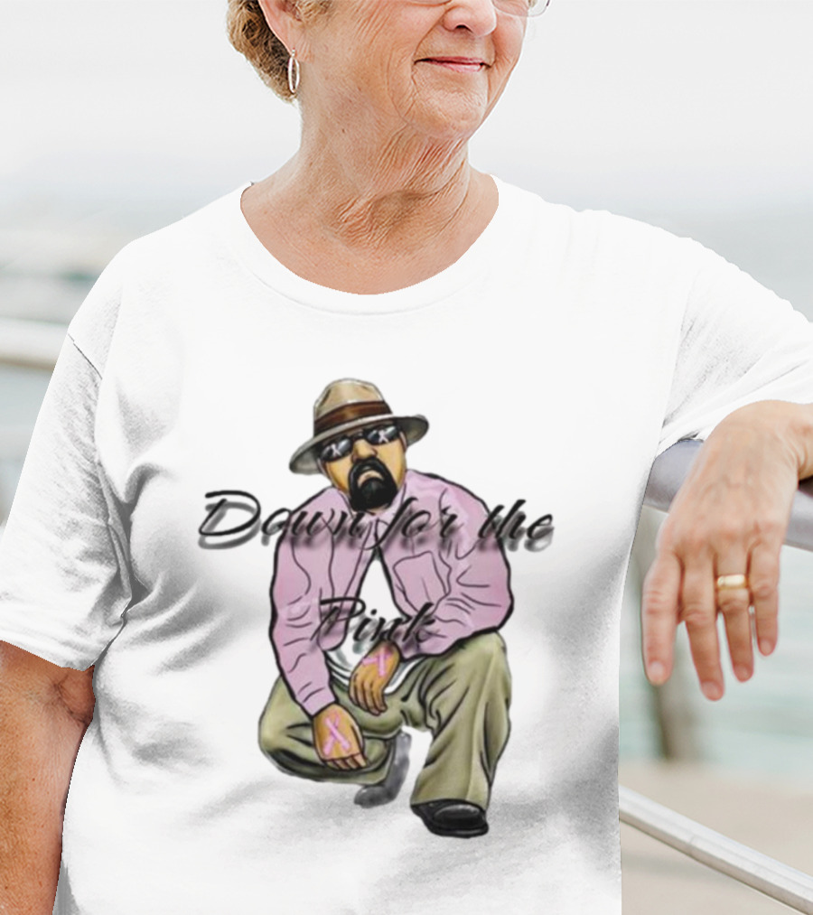Down For The Pink Cholo BCawareness T-Shirt