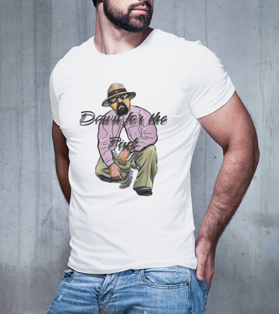 Down For The Pink Cholo BCawareness T-Shirt