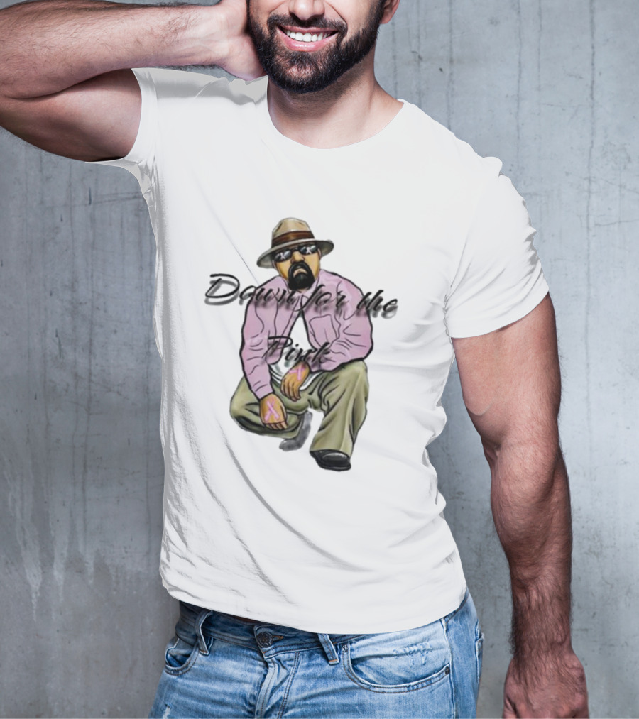 Down For The Pink Cholo BCawareness T-Shirt