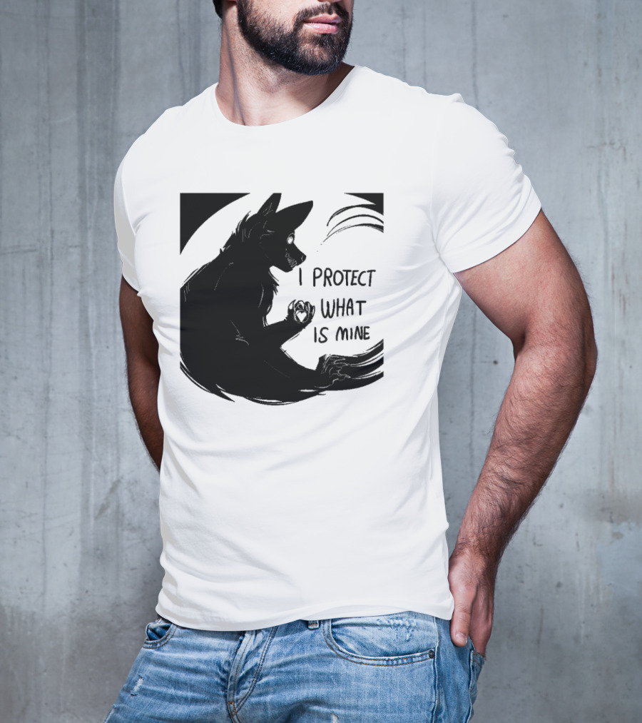 I Protect What Is Mine Wolf T-Shirt